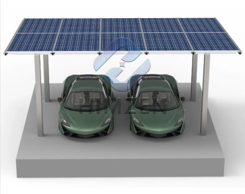 Double Column Solar Carport System
